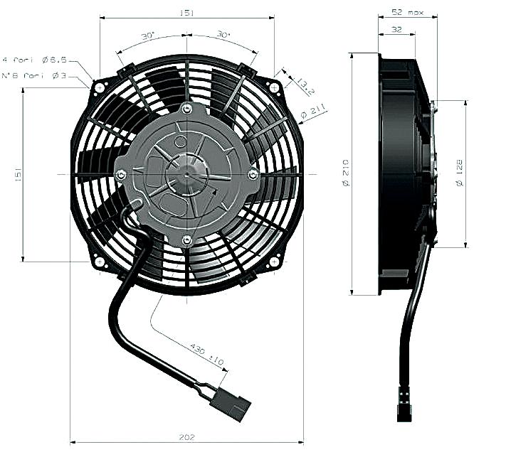 90050164 90050165 EXTRA PLANO 12V 190 mm aspirante SOPRANTE 722 m 3 656 m 3 600310 600486