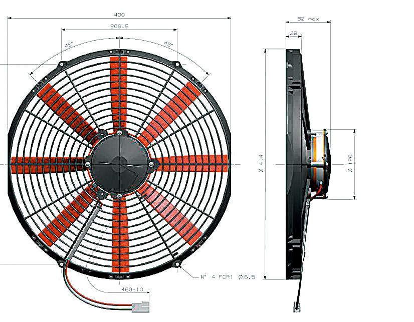 878 m 3 800207 24V 305 mm 90050434 SOPRANTE 2.