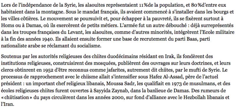 A administração colonial francesa face ao problema das minorias (6): os alauítas [FONTE: