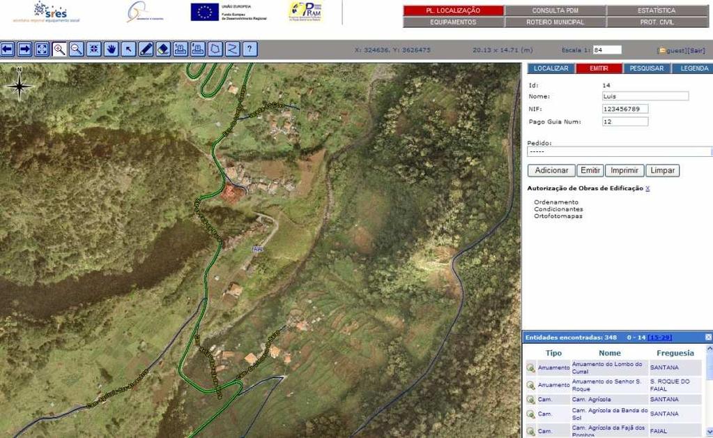 1º fase IRIG-Madeira Intranet WebSig Núcleo Local Destinatários: Técnicos da Administração Local Acesso