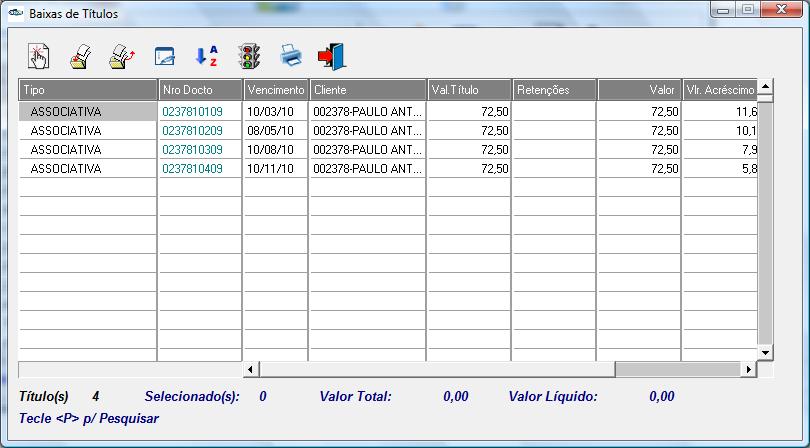 Gestão Financeira (Tesouraria)