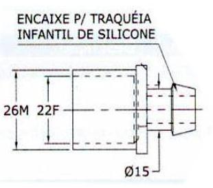 CONECTORES INTERMEDIÁRIOS RETO / TRAQUÉIA 3563 CONECT P/ TRAQ. BUCHA 22M X15F EM PC 3718 CONECT. P/ TRAQ BUCHA 22M X 15F EM PS 3564 CONECT. TRAQ. UNIÃO 15XX15M EM PC 3840 CONECT.