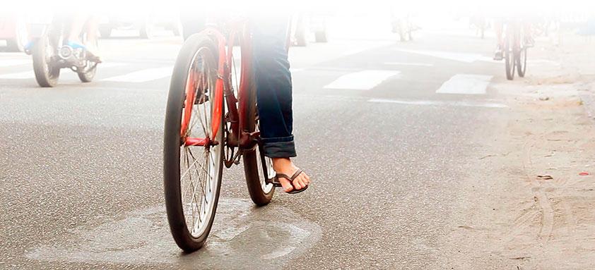 11 Contagem de ciclistas - Rua Francisco Porfírio Ribeiro 30/11/2016 Cidade Bike BICICLETAS CARGUEIRAS 5,5% Ao todo, foram contados 69 ciclistas se locomovendo em bicicletas do tipo cargueira (5,5%),