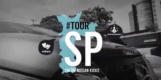 CASE TOUR SP O Projeto Tour SP em um Nissan Kicks foi desenvolvido para homenagear São Paulo no aniversário da cidade.