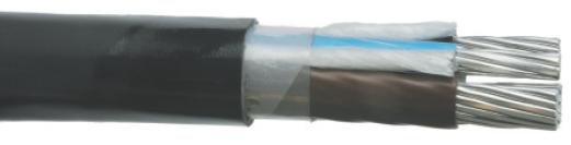 Figura 5 - Cabo LXV [7] Por questões de disponibilidade de produto e quantidades mínimas de fabrico, quando numa instalação privada se opta por cabos em alumínio, geralmente são usados os cabos acima