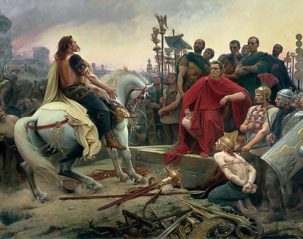 Conquista da Gália (58-50 a.c) Guerra contra Pompeu (52-48 a.