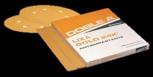 LIXA A SECO GOLD 24K Lixa Gold 24-K Origem: Argentina Folhas de 230 x 280 mm Discos de 152 mm Folhas 230x280 mm *Disco 152 mm #40 (No Past) SAP