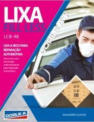 LIXA A SECO FILL LESS Lixa Fill Less LCB-98 Origem: Brasil Folhas de 230 x 280 mm Discos de 152