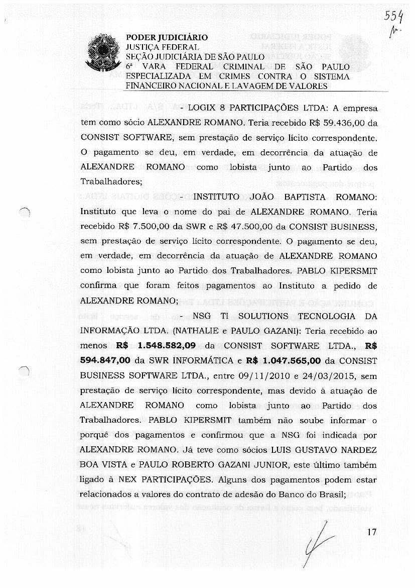 . PODERJUDICIÁRIO ª SEÇÃO JUDICIÁRIA DE SÃO PAULO 6ª VAR.A. FEDERAL CRIMINAL DE SÃO PAULO ESPECIALIZADA EM CRIMES CONTRA O SISTEMA FINANCEIRO NACIONAL E LAVAGEM DE VALORES,.,.-,.