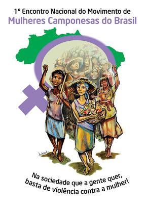 Declaração do 1º Encontro Nacional do Movimento de Mulheres Camponesas Nós mulheres do Movimento de Mulheres Camponesas MMC, vindas de 23 estados, representantes de outras organizações populares,