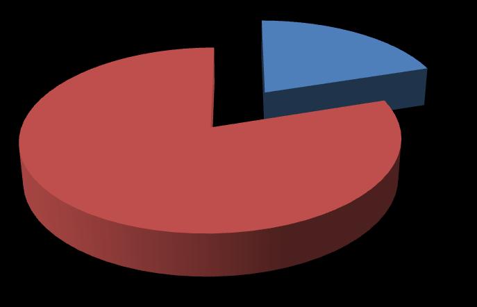 5. PERIODICIDADE DO EXAME 20% 80% ANUAL BIENAL Dos servidores que realizaram o exame médico periódico, 80% possuem indicação para realização do referido exame de forma bienal e 20% anual.