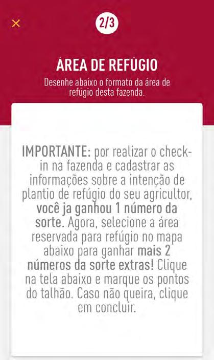 refúgio do seu agricultor, você ganha 1 número da sorte.