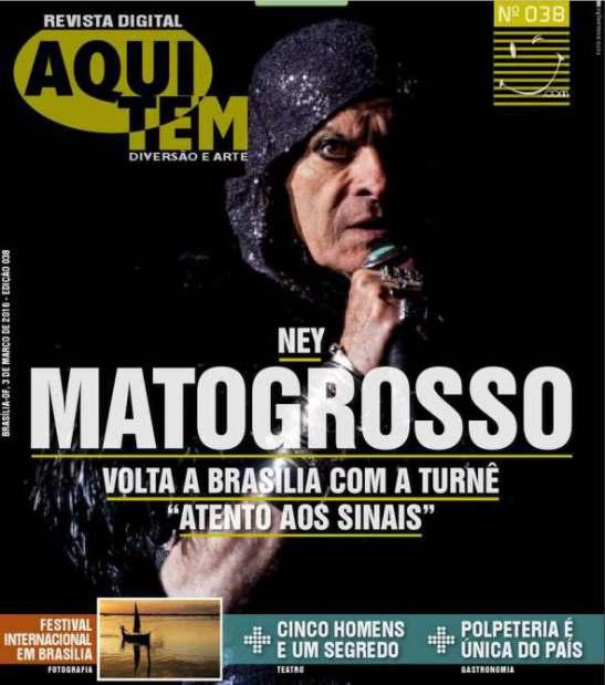 Veículo: Revista Digital Aqui Tem Diversão CAPA Quinta-feira, 03/03/2016