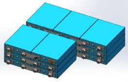 Sistema de Armazenamento de Energia em Baterias de Alto Desempenho 48 Tecnologia: LiFePO4 Lithium Iron Phosphate (ciclagem diária); BMS Battery Management System (SOC, SOH); Dados da célula: 3,2V /