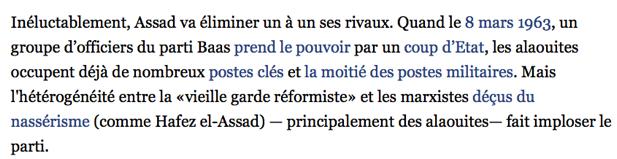 A chegada de Hafez el-assad e dos