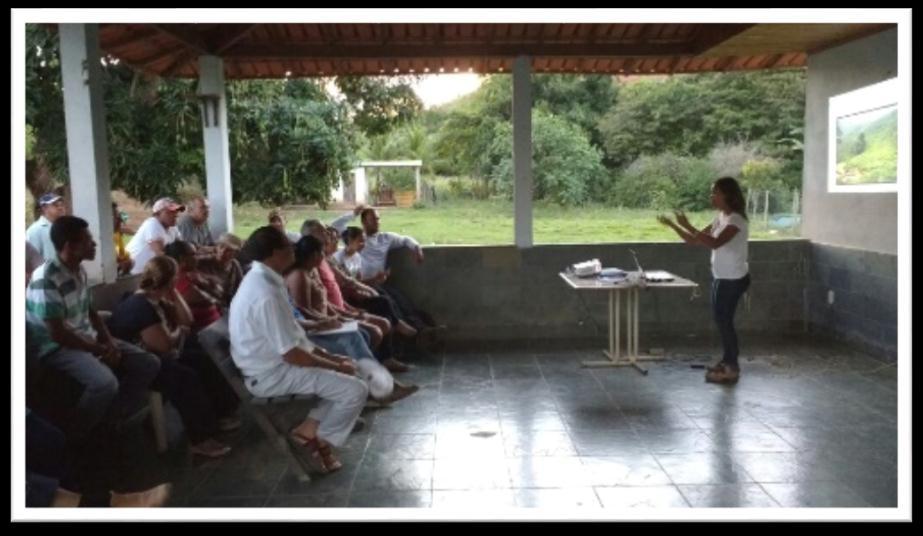 com lideranças de Itambacuri MG