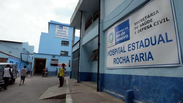 celebrar contrato de gestão, operacionalização e execução dos serviços de saúde no Hospital Estadual Rocha Faria.