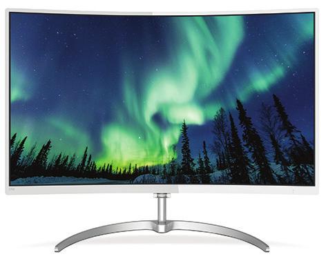 278E8QJAW 27 275C5QHGSW 27 Ultra curvo, ultra colorido Acenda mais estilo na sua vida Ultra Wide-Color em um Design ultra fino Design curvo inspirado no mundo que nos rodeia Design curvo da tela para