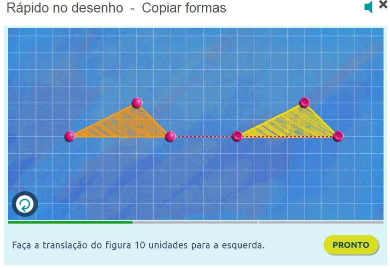 9 Di ga: Preste atenção que os triângulos laranja e amarelo são os mesmos com uma diferença - a posição do triângulo.
