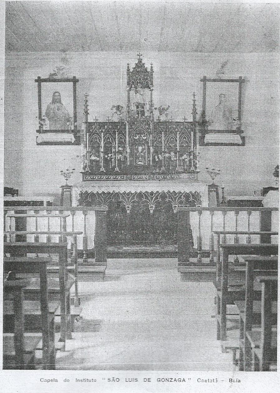 Figura 26 Capela do Instituto São Luiz Gonzaga: FOULQUIER, 1940, p.
