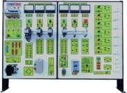 Módulo de Transformador Variável trifásico- Modelo MTV-03 Composto 3 transformadores de 0 a 250 VCA e 4 A, bornes, cabos de ligação com pino banana e  Wattimetro Trifásico Modelo 3 F/D Com um