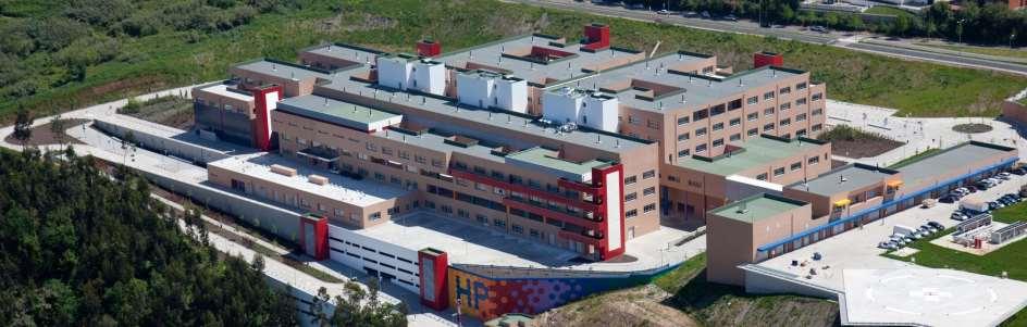 Hospital Pediátrico de Coimbra Localização: Portugal - Coimbra Data início / fim: 2005 / 2010 Valor: 46.106.