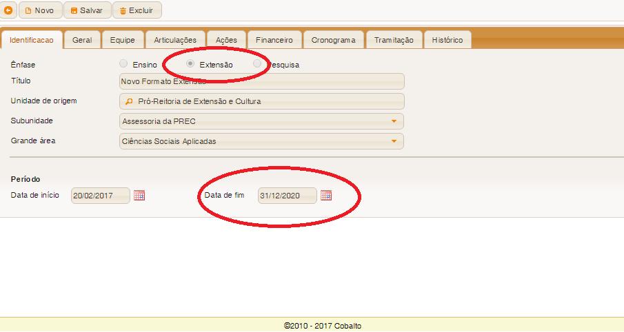 Os prazos de execução dos projetos devem obedecer ao que determina a Resolução 10/2015 do COCEPE: O período deve compreender planejamento, execução e