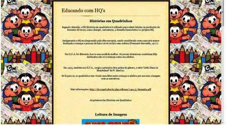 A construção do blog O blog foi criado sob a orientação da professora que lecionou a disciplina TEC II.