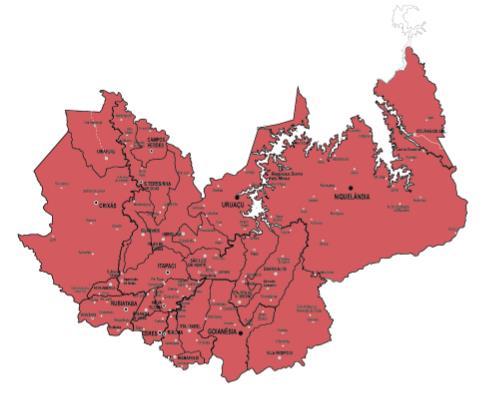 REGIONAL MÉDIO NORTE MÉDIO NORTE 1 BARRO ALTO 2 CAMPOS VERDES 3 CERES 4 COLINAS DO SUL 5 CRIXÁS 6 GOIANÉSIA* 7 GUARINOS 8 HIDROLINA 9 IPIRANGA 10 ITAPACI 11 NIQUELÂNDIA 12 NOVA AMÉRICA 13 NOVA GLÓRIA