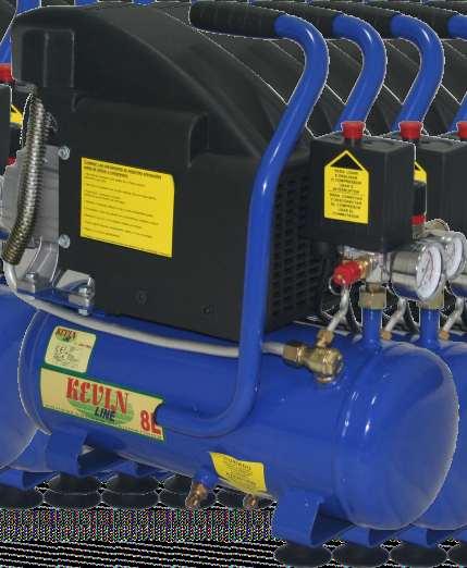 Compressor Pneumático Compresor Neumático Air Compressor Depósito - Tanque - Tank :! 8 L Potência - Potencia - Power :! 1.