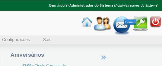 Passo 4 Para acessar o módulo existem duas alternativas: 1ª - Clicar no ícone do