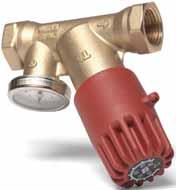 IMI HEIMEIER / Água potável / TA-Therm TA-Therm Esta válvula termostática para o balanceamento automático de sistemas de água quente domésticos está dotada de um dispositivo de regulagem contínua da