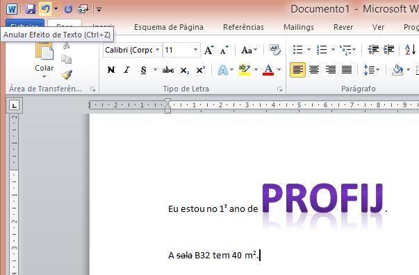 ELABORADO POR MARCO SOARES 25 Anular a última coisa que fez através de CTRL + Z Podemos anular as últimas coisas que fizemos ao ir carregando