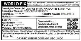 Figura 2.a. Exemplo de rótulo 1.9. Marcação e rastreabi