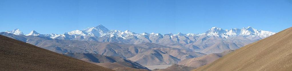 Cordilheira do Himalaia SURGIU ENTRE