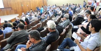 Entre as programações do segundo dia (1 de dezembro), do Seminário de Avaliação da Seca de 2010-2016, no Centro Administrativo do Banco do Nordeste, no bairro Passaré, houve apresentações sobre