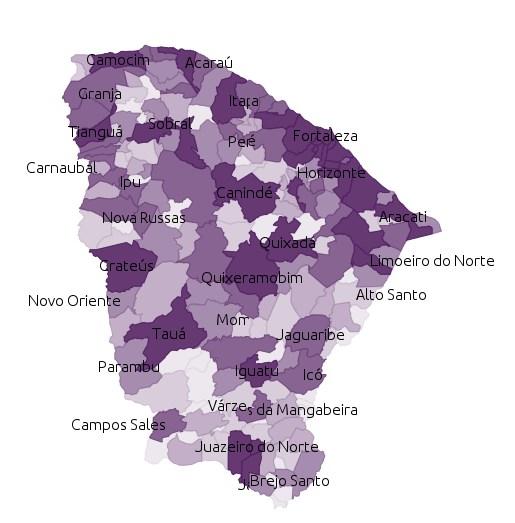 Atlas Estadual DataSebrae 13 Microempreendedores Individuais Número de Microempreendedores Individuais.