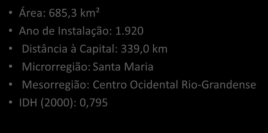 920 Distância à Capital: 339,0 km Microrregião: