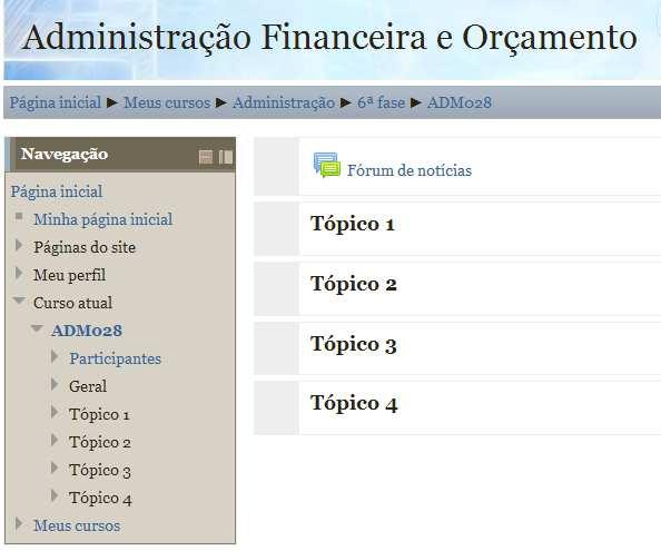 o passar do tempo. Cabe ao aluno buscar aproveitar este ambiente diferenciado de sala de aula para desenvolver novas habilidades e conhecimentos.