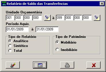 5 Salvar Em: Selecione a unidade/local onde deverá salvar o arquivo. 6 Nome do arquivo: Informe o nome do arquivo, para que fique fácil a localização da relação gerada.