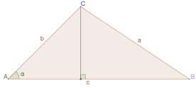 sen θ = CO HI = a h cos θ = CA HI = b h tan θ = CO CA = a b cotg θ = 1 tgθ = b a cossec θ = 1 senθ = h a sec θ = 1 cosθ = a b Onde, em relação ao ângulo θ: CO = Cateto