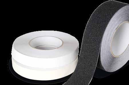 SPR 80015 SPR 80015 é uma fita simples face auto-adesiva antiderrapante desenvolvida em filme de PVC, sua alta adesividade é garantida pelo adesivo acrílico de excelente