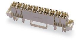 Bastidor p/ Rack 19-3Us Bloco M10 SC pode chegar até 25 blocos/ 250 pares. Bloco M10B até 15 blocos/ 150 pares.
