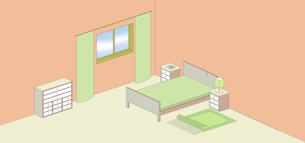 Ligar a luz do quarto a partir da cama é fundamental. Se não tiver acesso à luz geral do quarto a partir da cama, pode optar por colocar um candeeiro fixo e fácil de ligar na mesa de cabeceira.