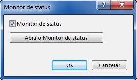 Operação de impressão Monitor de status O Monitor de status monitora o status da impressora e fornece uma função de relatório contínuo.