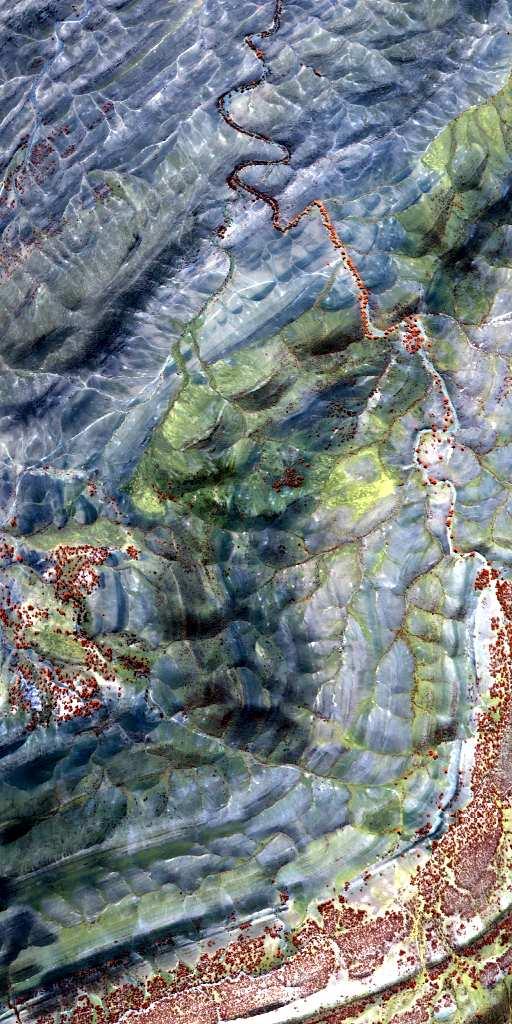 Mt Fitton : Kaolinite Spectral Signatures 1.50 HyMap Endmember Spectrum 1.35 1.20 1.