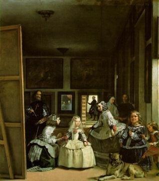 As Meninas - Velázquez (1599-1660) pintor espanhol, batizado de Diego Rodriguez da Silva y Velázquez, além de retratar as pessoas da corte espanhola do