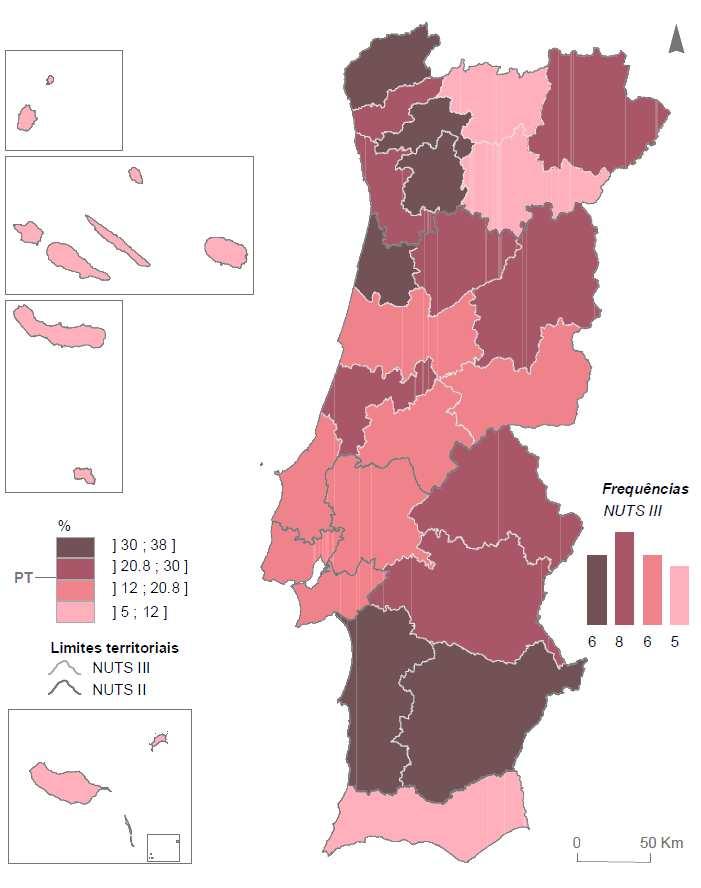 das sociedades, segundo a localização da sede da sociedade,