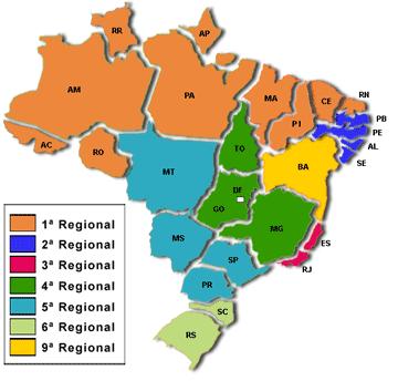 Seções Regionais do