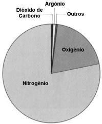 Composição Atmosférica Gás Porcentagem Partes por Milhão Nitrogênio 78,08 780.000,0 Oxigênio 20,95 209.460,0 Argônio 0,93 9.